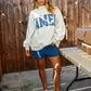 IT2594-WWJD 'WWJD & AMEN' Reversible Mock Neck Sweatshirt