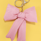 Pink Bow Knot Keychain