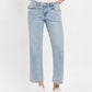 MID RISE CROP  DAD JEANS