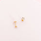 Screwback Stud - Lyla - Clear