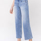 MID RISE CROP  DAD JEANS