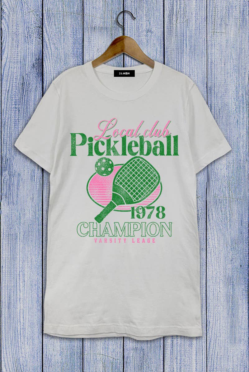 Local Club Pickleball League Graphic Tee