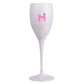 Heart Mahjong Champagne Flutes