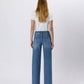 TUMMY CONTROL SUPER HIGH RISE BAGGY WIDE JEANS LV1574