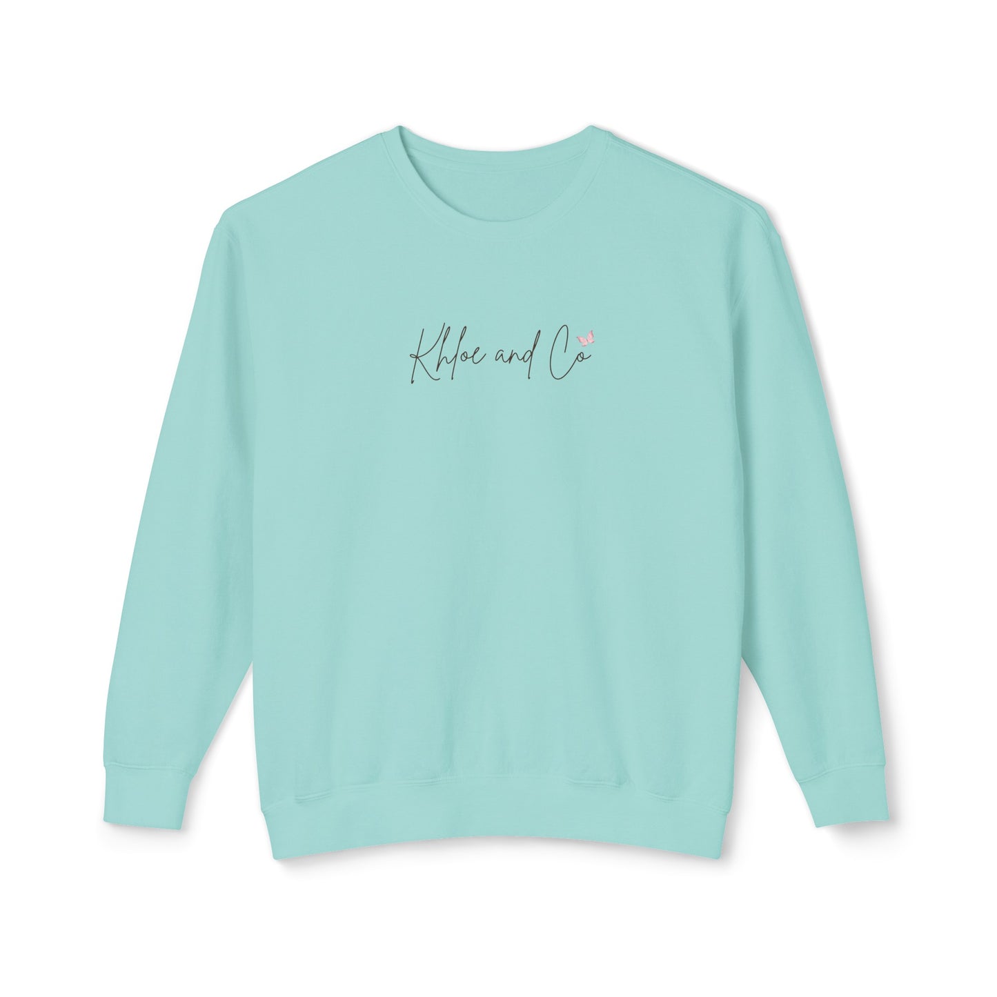 Khloe and Co Unisex Lightweight Crewneck Sweatshirt
