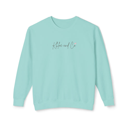 Khloe and Co Unisex Lightweight Crewneck Sweatshirt