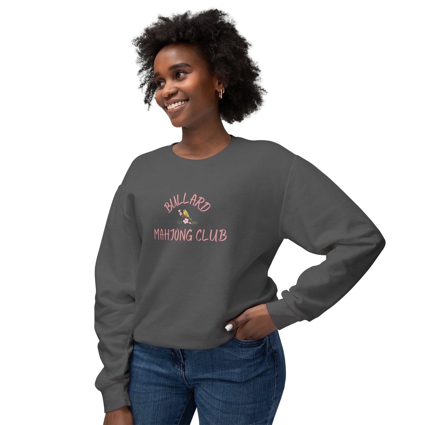 Bullard Mahjong Unisex Lightweight Crewneck Sweatshirt