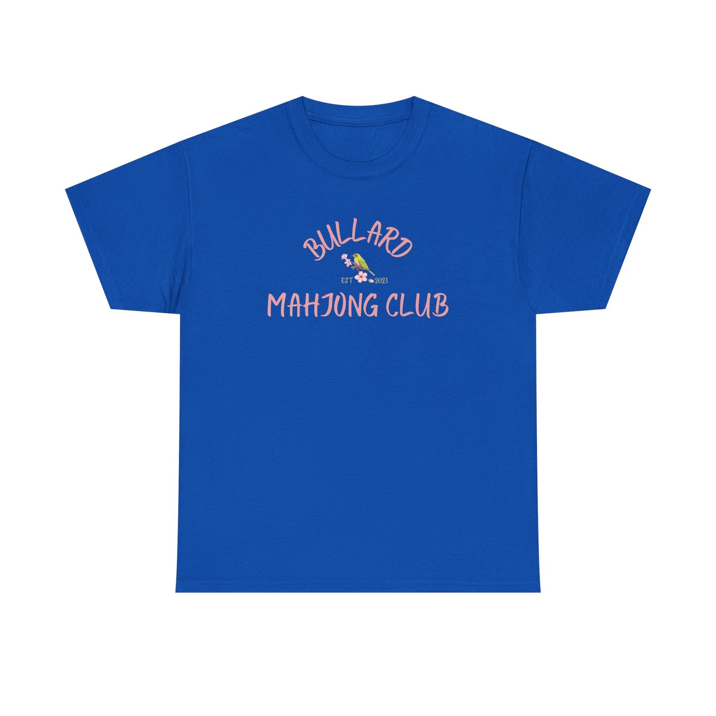 Bullard Mahjong Club Unisex Heavy Cotton Tee - Casual Gaming Shirt
