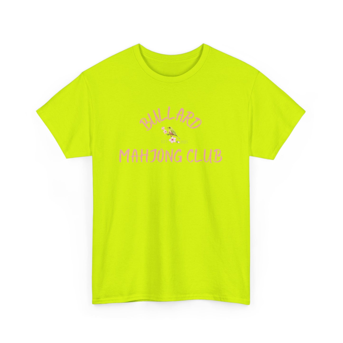 Bullard Mahjong Club Unisex Heavy Cotton Tee - Casual Gaming Shirt