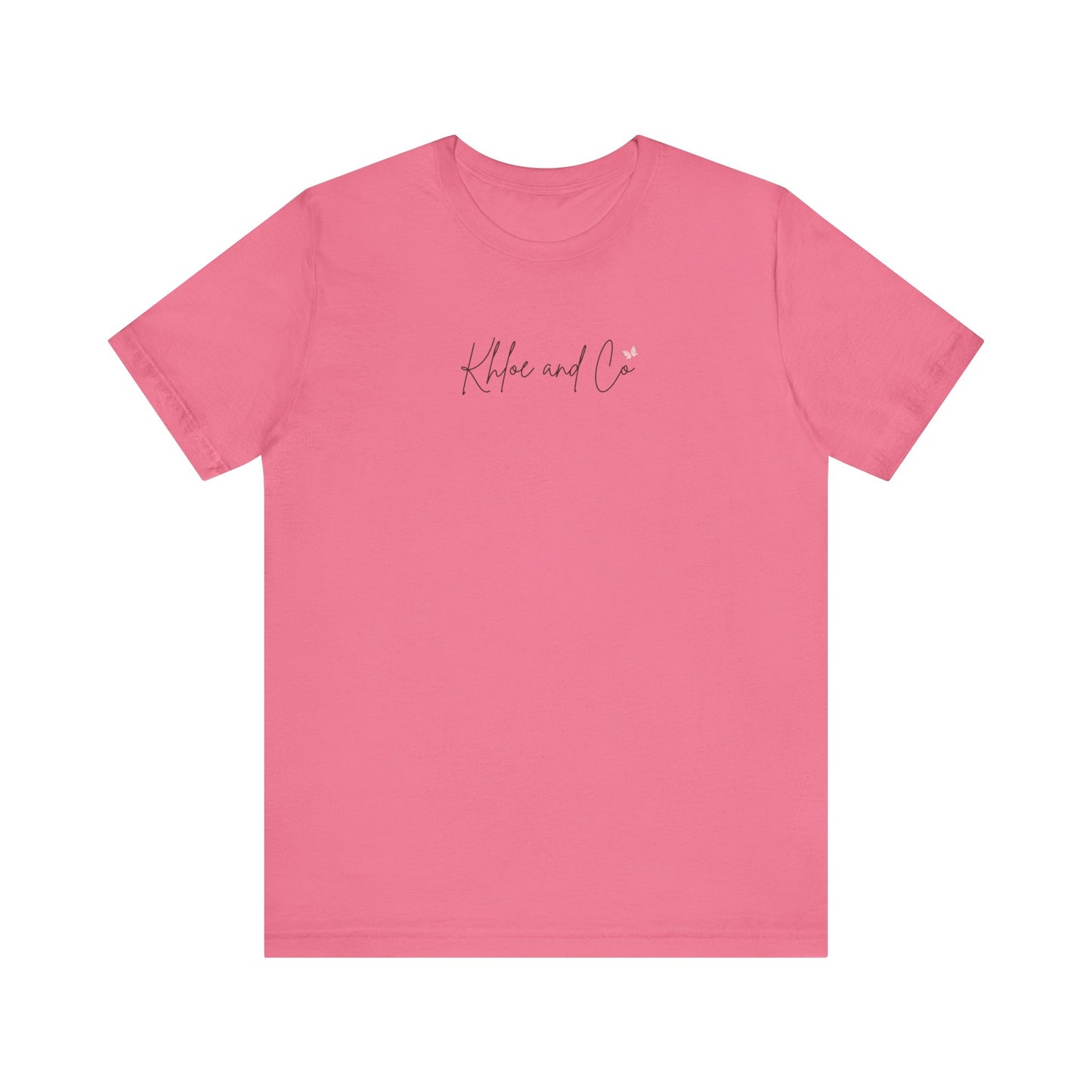 Khloe and Co Unisex Jersey Short Sleeve Tee