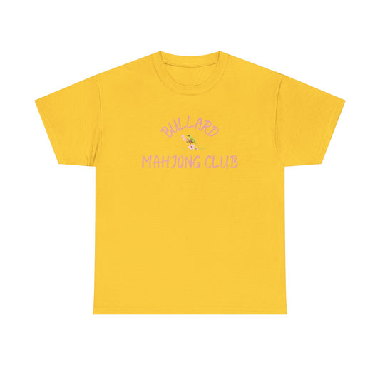 Bullard Mahjong Club Unisex Heavy Cotton Tee - Casual Gaming Shirt