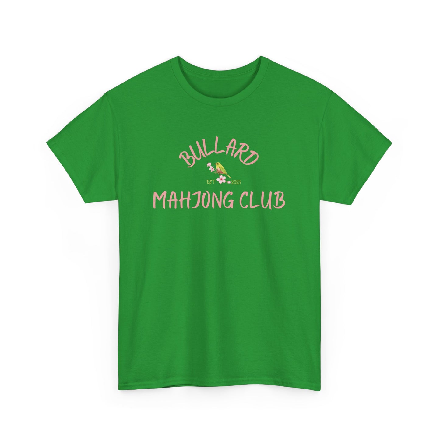 Bullard Mahjong Club Unisex Heavy Cotton Tee - Casual Gaming Shirt