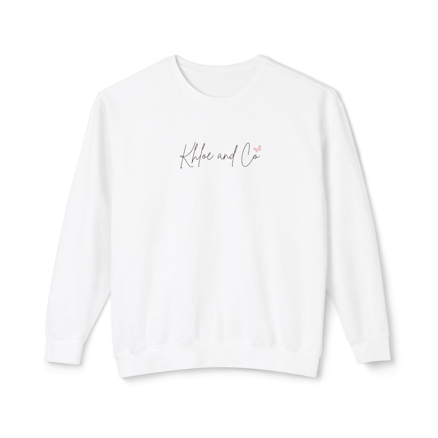 Khloe and Co Unisex Lightweight Crewneck Sweatshirt