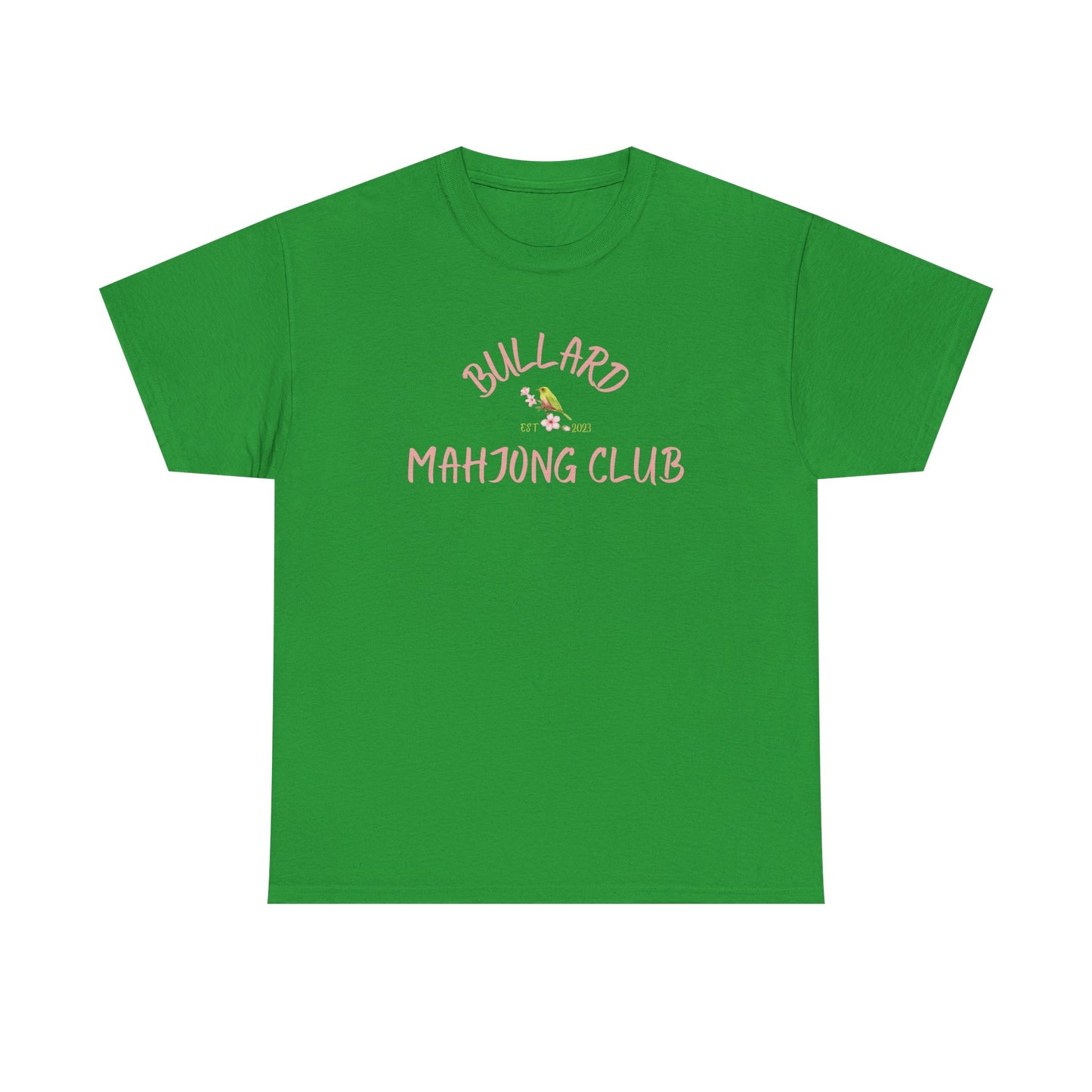 Bullard Mahjong Club Unisex Heavy Cotton Tee - Casual Gaming Shirt