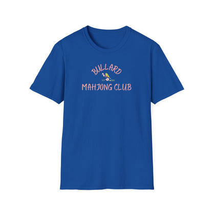 Bullard Mahjong Club Unisex Softstyle T-Shirt - Casual Fun for Game Lovers