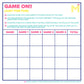 MAHJONG SCORECARD NOTEPAD WITH RULES