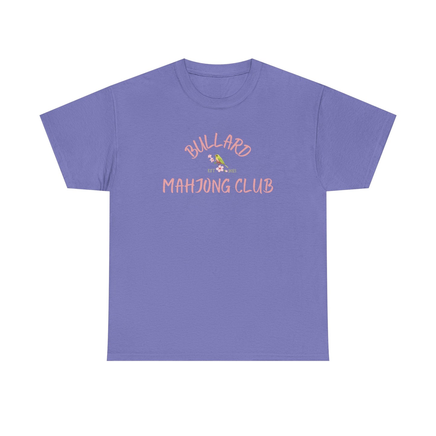 Bullard Mahjong Club Unisex Heavy Cotton Tee - Casual Gaming Shirt
