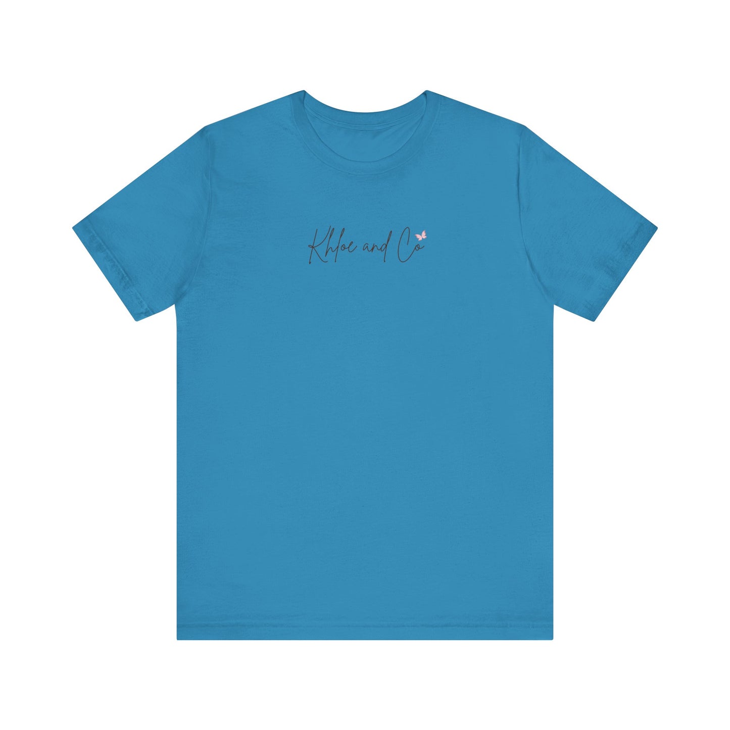 Khloe and Co Unisex Jersey Short Sleeve Tee