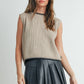 Ribbed Sweater Vest
