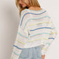 LONG SLEEVE STRIPE SWEATER
