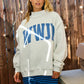 IT2594-WWJD 'WWJD & AMEN' Reversible Mock Neck Sweatshirt