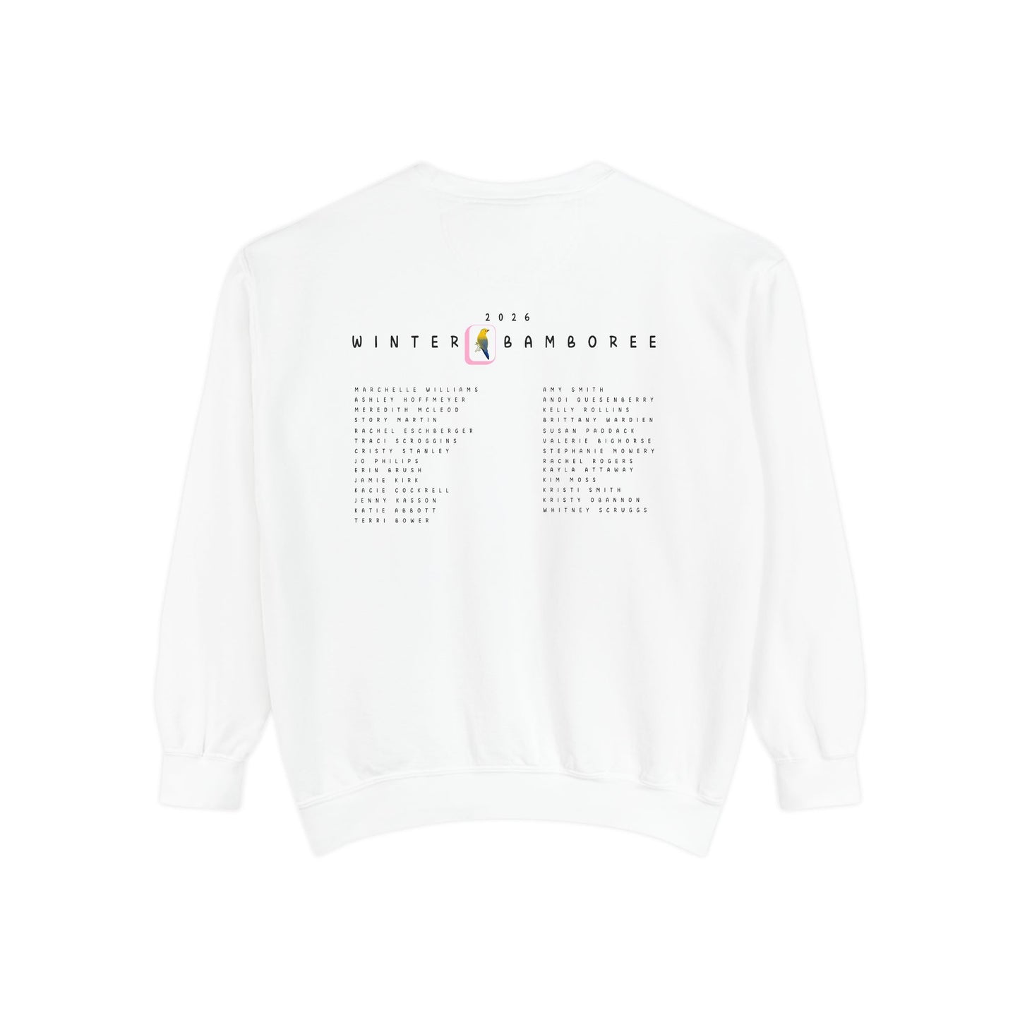 2026 Winter BAMboree Style 2 Comfort Colors
