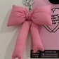 Pink Bow Knot Keychain