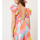 POPLIN GEO PRINT ROMPER