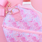 Watercolor Floral Bow Pickleball Paddle Bag & Cover