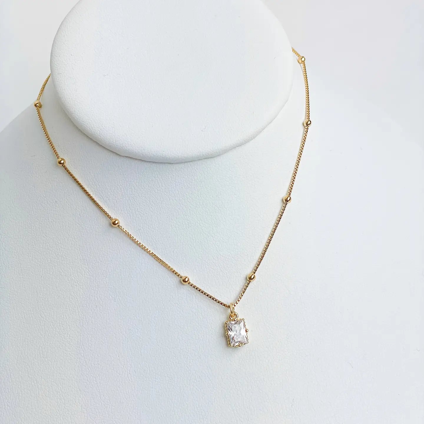 STASSI NECKLACE - GOLD FILLED CHAIN