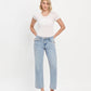 MID RISE CROP  DAD JEANS