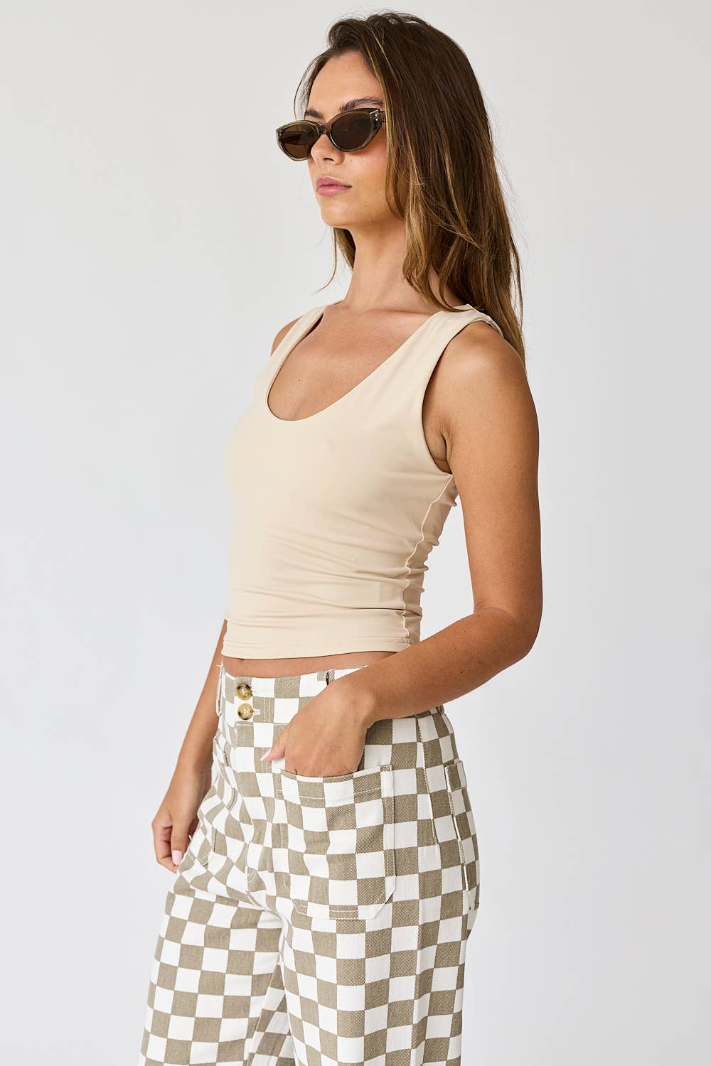 PT17525 - Gianna Seamless Knit Tank Top
