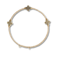 Faithful Cross Bangle-Latte, Cross Bracelet | Christian