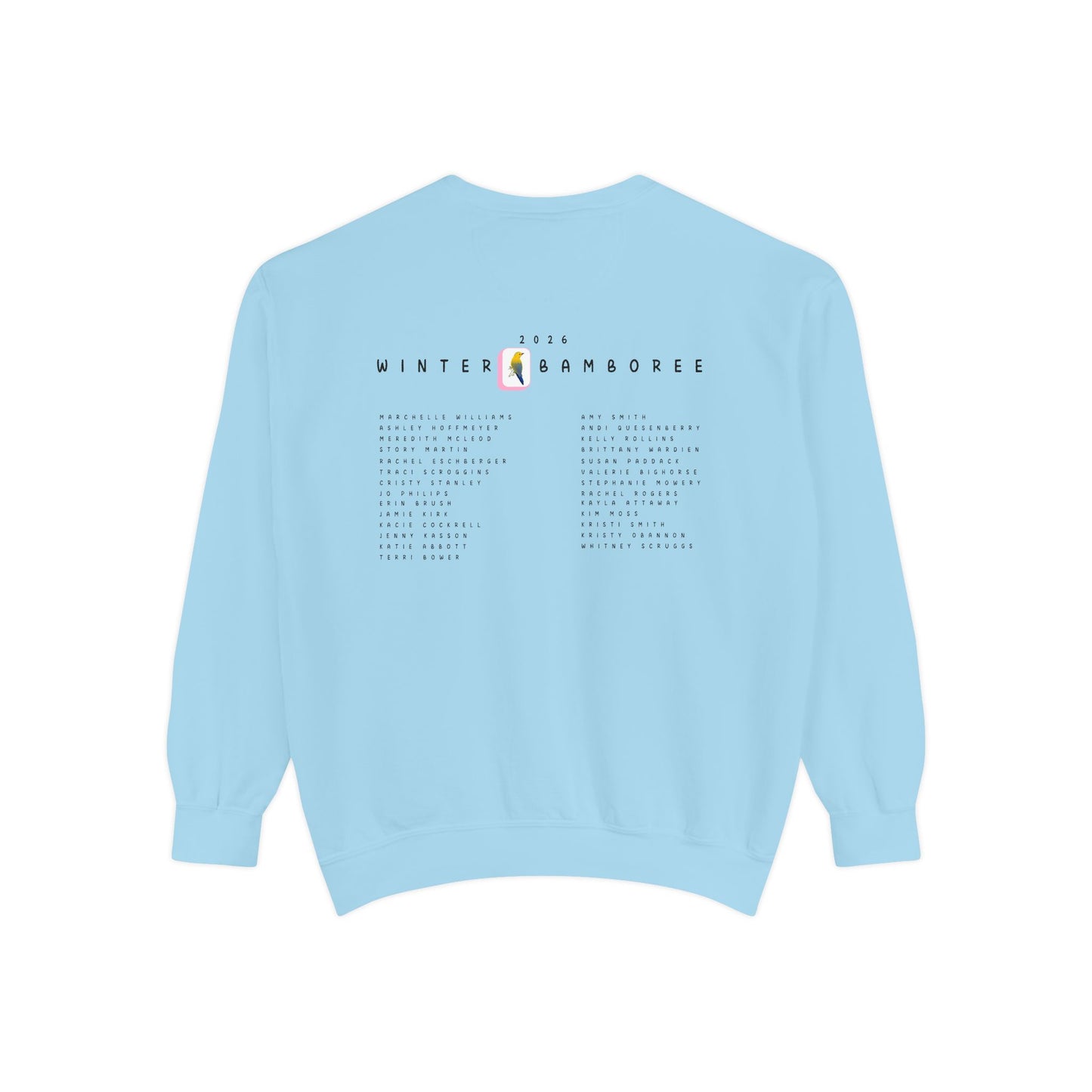 2026 Winter BAMboree Style 2 Comfort Colors