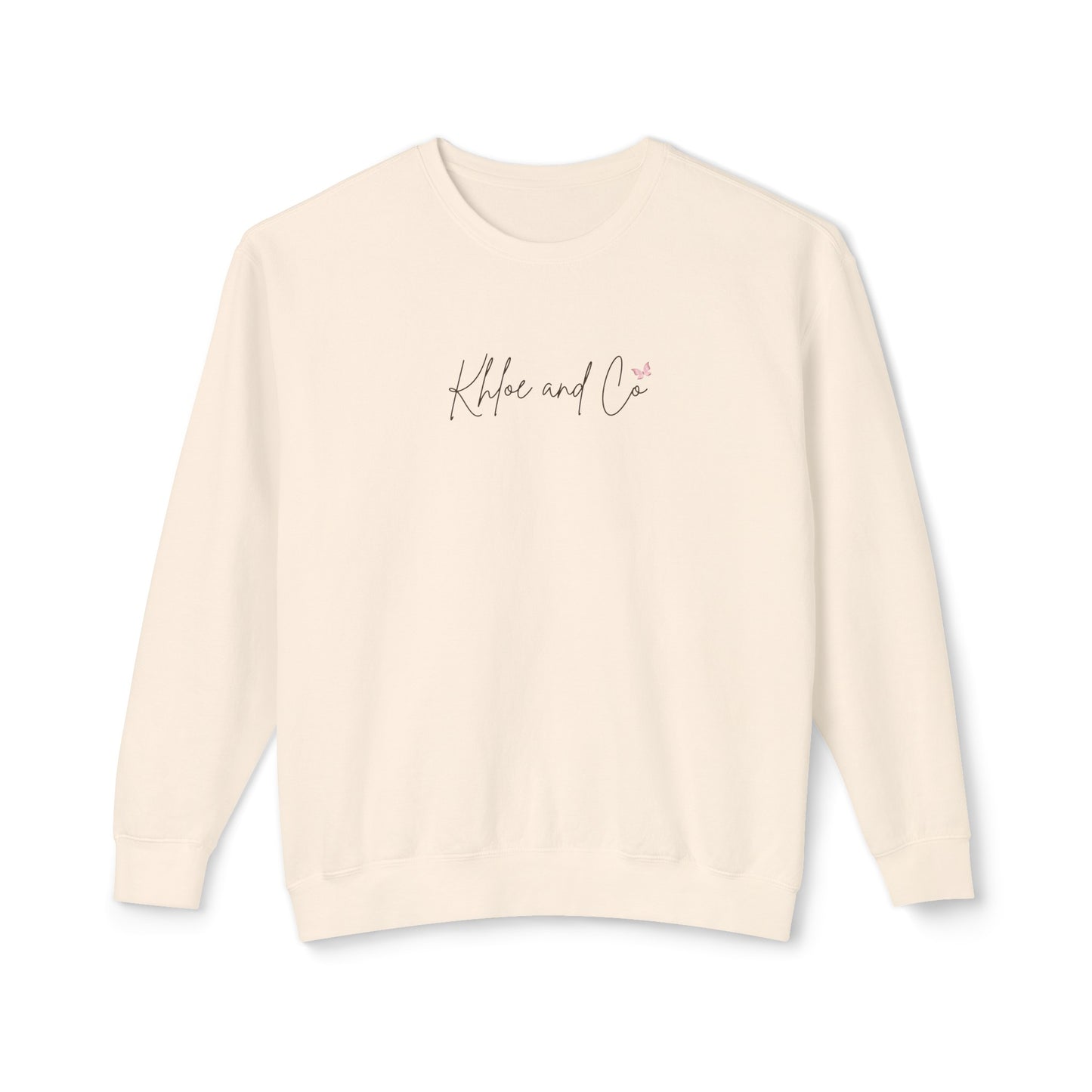 Khloe and Co Unisex Lightweight Crewneck Sweatshirt