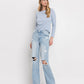 90'S VINTAGE SUPER HIGH RISE FLARE JEANS