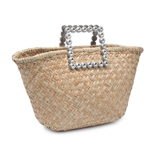 Bukky Straw Beach Tote