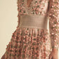 Floral Lace Mini Dress