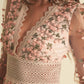 Floral Lace Mini Dress