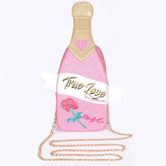 True Love Champagne Sparkling Clutch