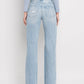 90'S VINTAGE SUPER HIGH RISE FLARE JEANS
