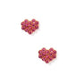 Screwback Stud - Leo - Pink