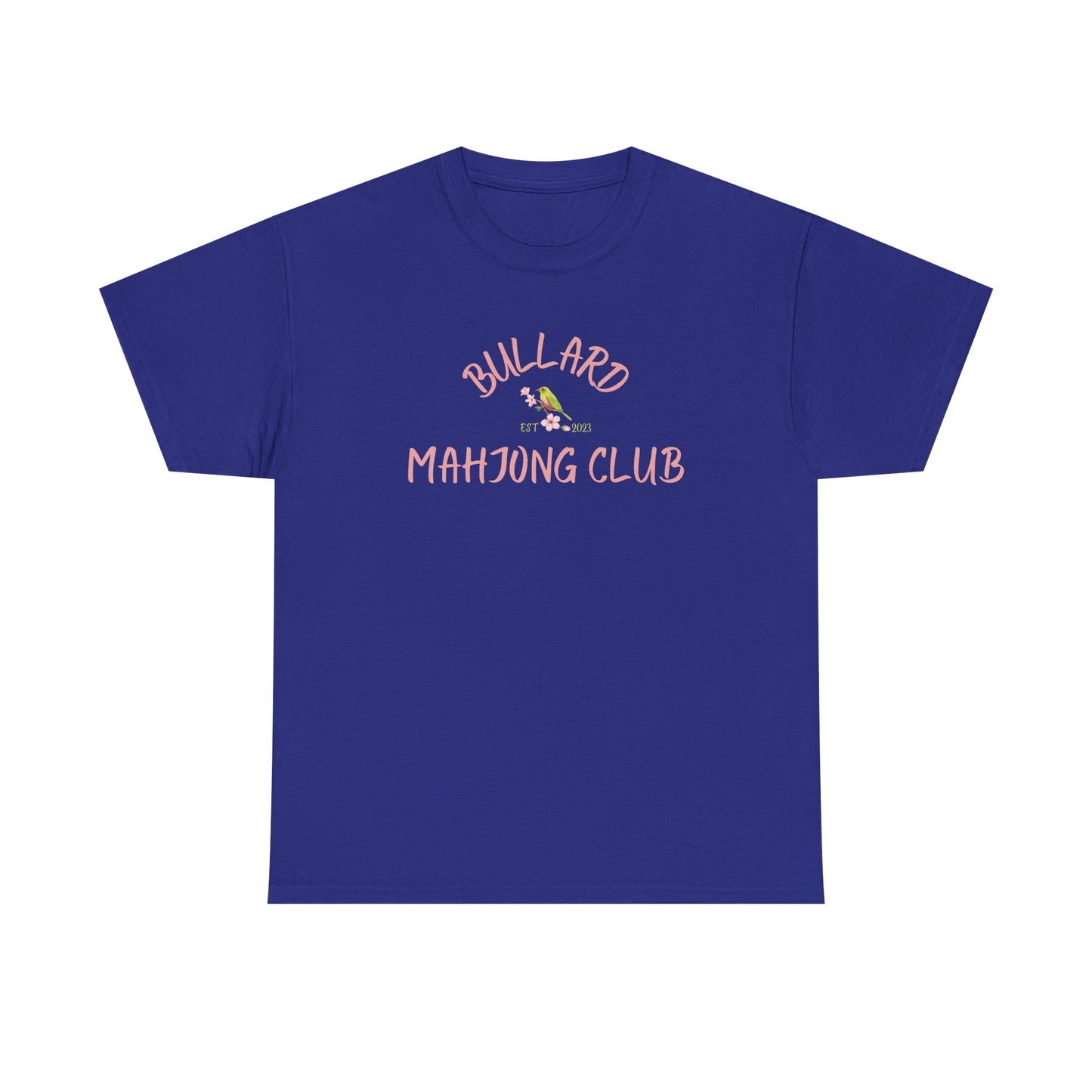 Bullard Mahjong Club Unisex Heavy Cotton Tee - Casual Gaming Shirt