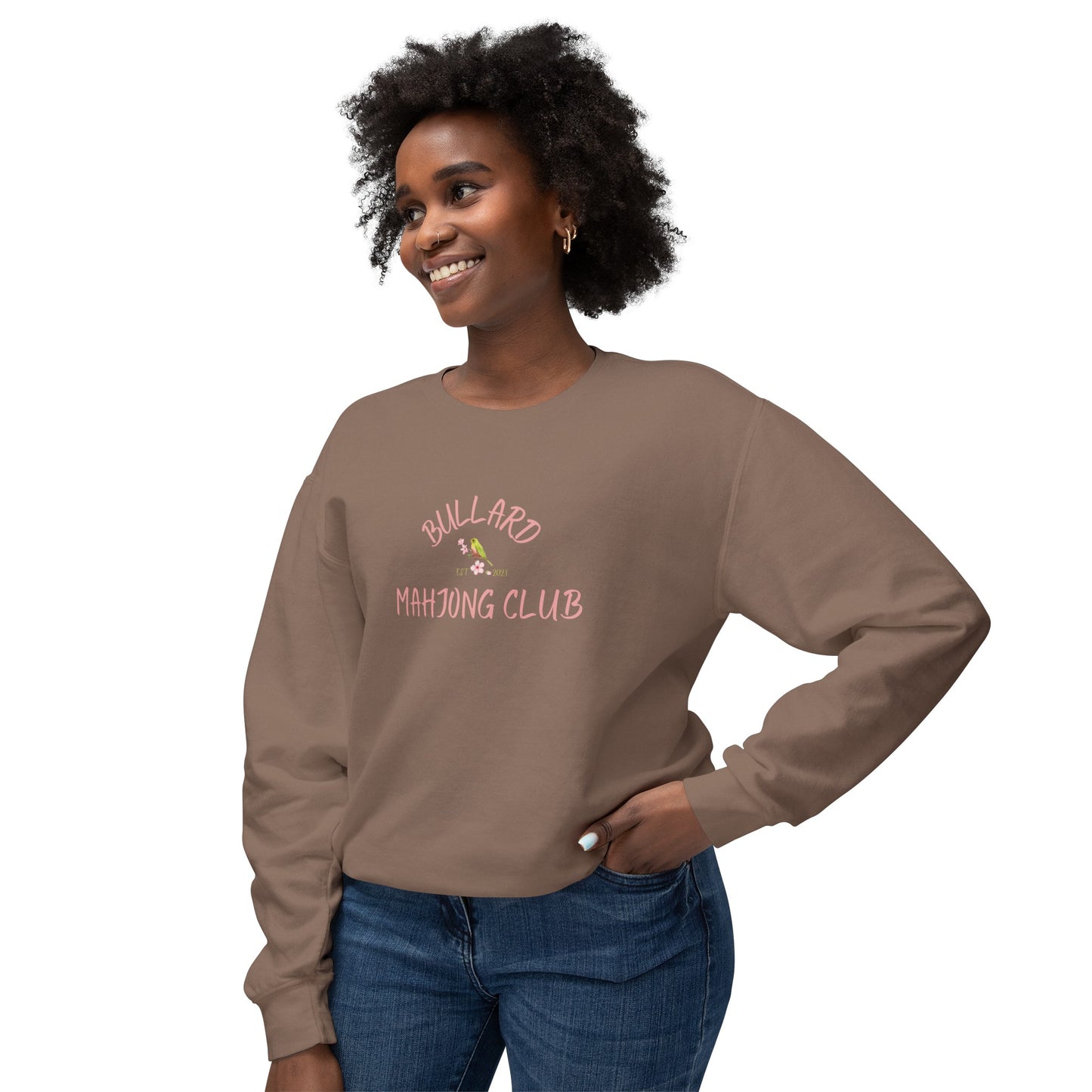 Bullard Mahjong Unisex Lightweight Crewneck Sweatshirt