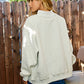 IT2594-WWJD 'WWJD & AMEN' Reversible Mock Neck Sweatshirt
