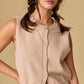 Button Down Sweater Vest