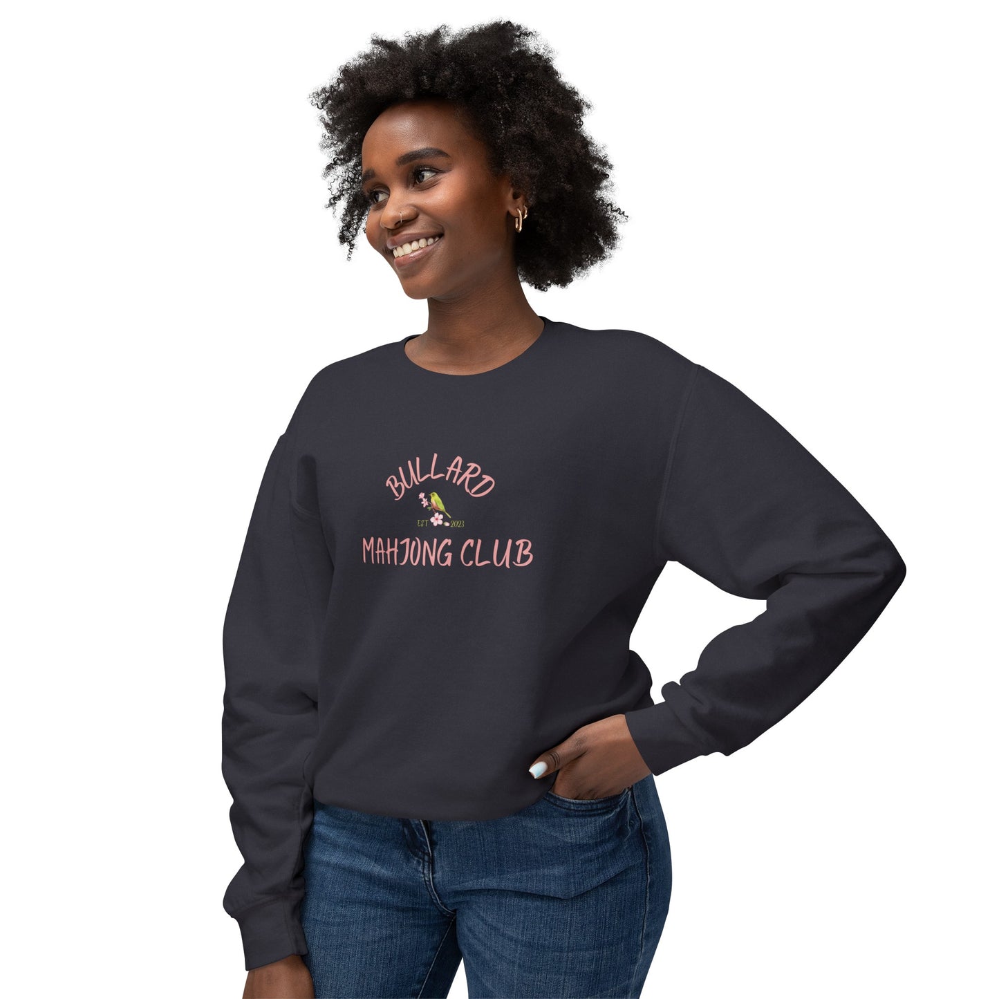 Bullard Mahjong Unisex Lightweight Crewneck Sweatshirt