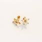 Screwback Stud - Lily