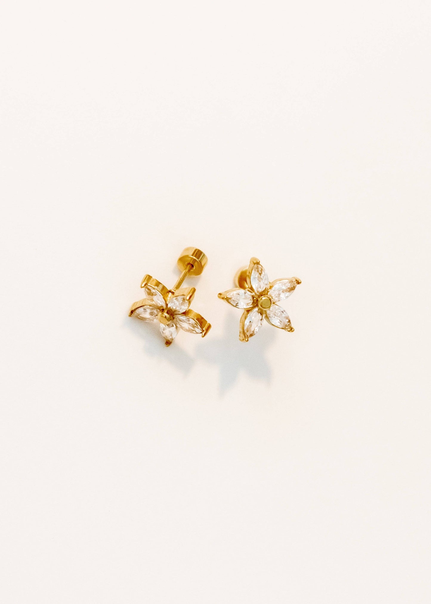Screwback Stud - Lily