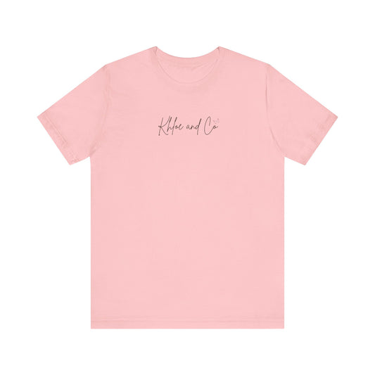 Khloe and Co Unisex Jersey Short Sleeve Tee